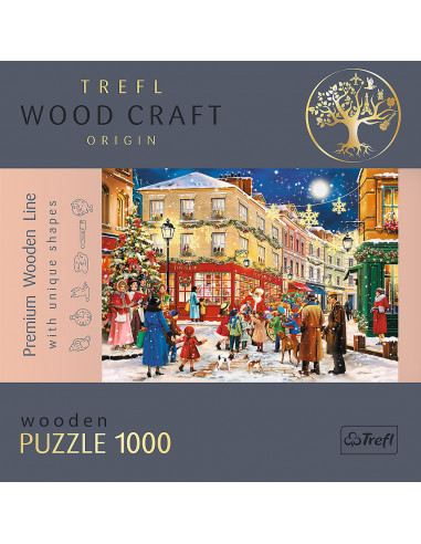 Puzzle Trefl Din Lemn 1000 Piese Strada Pregatita De