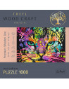 Puzzle Trefl Din Lemn 1000 Piese Pisicuta Colorata,20148