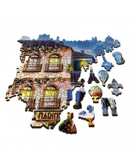 Puzzle Trefl Din Lemn 1000 Piese Strada Franceza,20142