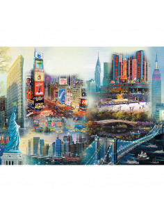 Puzzle Trefl Din Lemn 1000 Piese New York,20147 2