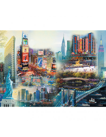 Puzzle Trefl Din Lemn 1000 Piese New York,20147