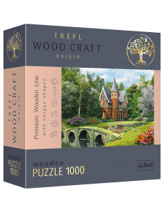 Puzzle Trefl Din Lemn 1000 Piese Casa Victoriana,20145