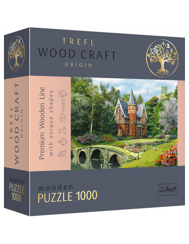 Puzzle Trefl Din Lemn 1000 Piese Casa Victoriana,20145