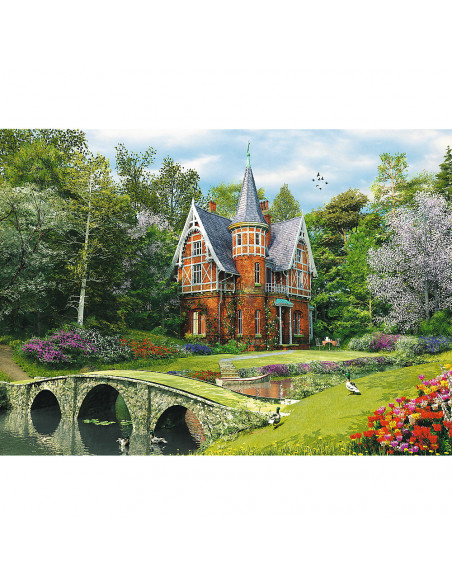 Puzzle Trefl Din Lemn 1000 Piese Casa Victoriana,20145