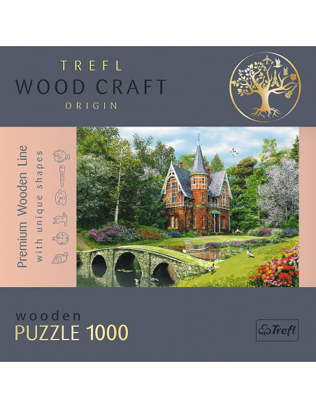 Puzzle Trefl Din Lemn 1000 Piese Casa Victoriana,20145