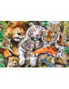 Puzzle Trefl Din Lemn 500+1 Piese Felinele Din Jungla,20152