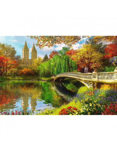 Puzzle Trefl Din Lemn 500+1 Piese Central Park New York,20157