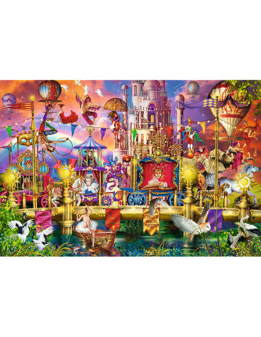 Puzzle Trefl Din Lemn 500+1 Piese Lumea Magica,20156