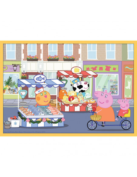 Puzzle Trefl 10in1 Intalneste-o Pe Peppa Pig,90383