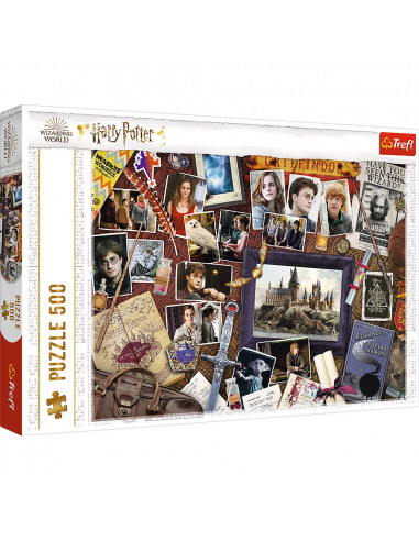 Puzzle Trefl 500 Harry Potter - Memoriile De La Hogwart,37400