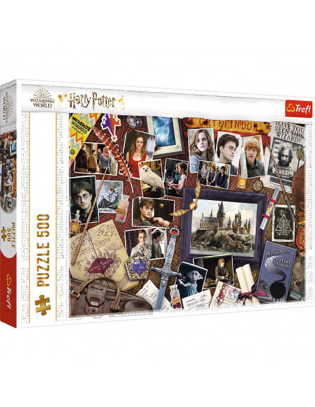 Puzzle Trefl 500 Harry Potter - Memoriile De La Hogwart,37400