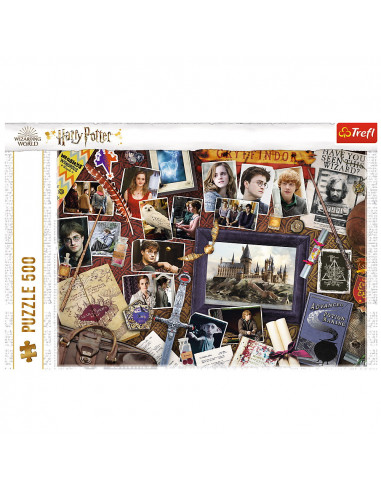 Puzzle Trefl 500 Harry Potter - Memoriile De La Hogwart,37400