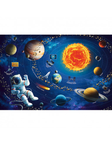 Puzzle Trefl Educational 100 Sistemul Solar,15529