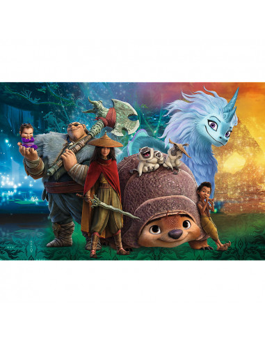 Puzzle Trefl 100 Disney Raya Si Ultimul Dragon,16508