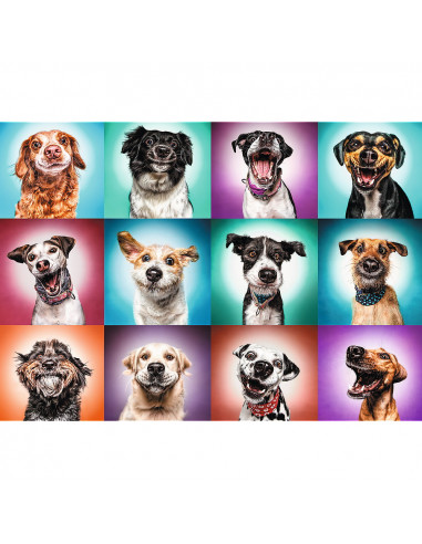 Puzzle Trefl 2000 Catelusii Amuzanti,27119