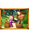 Puzzle Trefl 4in1 Masha Si Ursul In Padure,34388