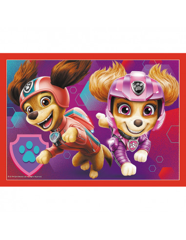 Puzzle Trefl 4in1 Patrula Catelusilor In Oras,34374