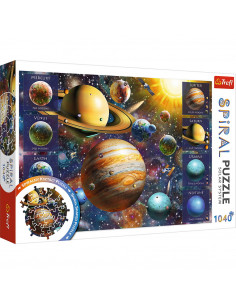 Puzzle Trefl Spiral 1040 Piese Sistemul Solar,40013