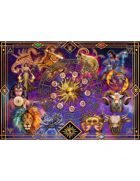 Puzzle Trefl Spiral 1040 Piese Semne Zodiacale,40015