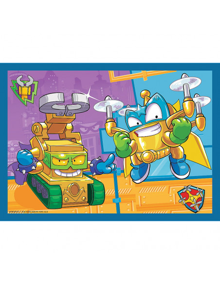 Puzzle Trefl 4in1 Super Things Super Actiunea,34390