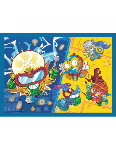 Puzzle Trefl 4in1 Super Things Super Actiunea,34390