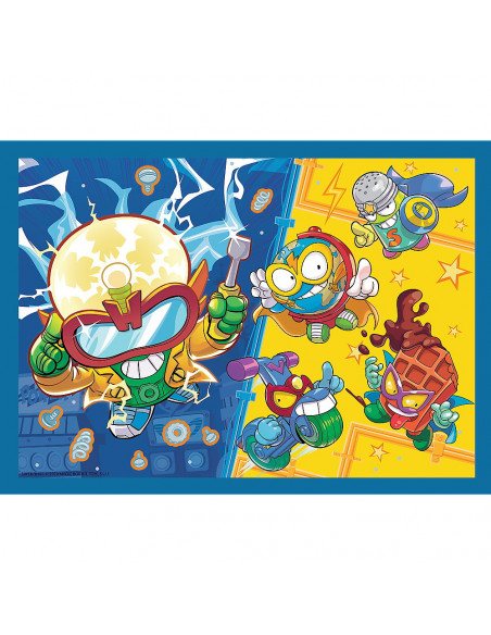 Puzzle Trefl 4in1 Super Things Super Actiunea,34390