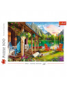 Puzzle Trefl 500 Cabana Din Munti,37408