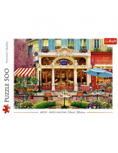 Puzzle Trefl 500 Cafenea,37406