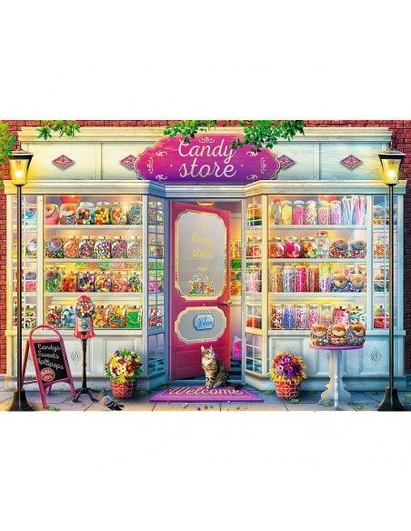 Puzzles 500 Magazinul De Bomboane,37407