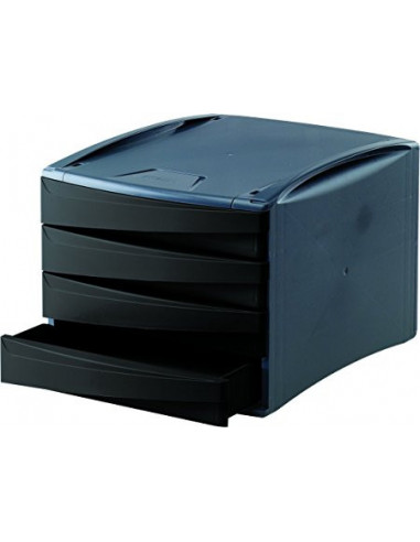 CABINET 4 SERTARE NEGRU G2DESK,FE0019401