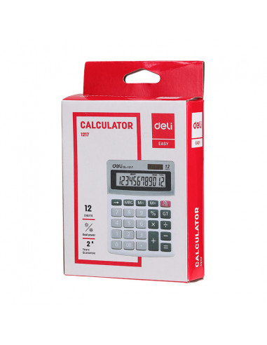 CALCULATOR BIROU 12DIG 1217 DELI,DLE1217+++
