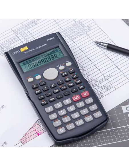 CALCULATOR STIINTIFIC 12DIG 240F 82MS DELI,DLED82MS+++