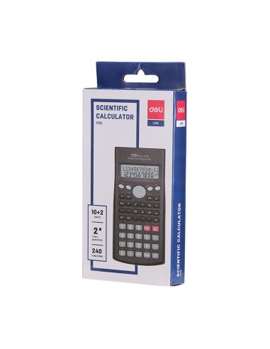CALCULATOR STIINTIFIC 12DIG 240F DELI,DLE1710+++