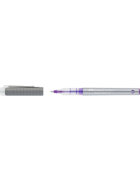 FC348136,ROLLER FREE INK 0.7MM VIOLET FABER-CASTELL