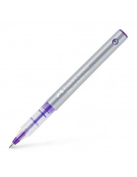 FC348136,ROLLER FREE INK 0.7MM VIOLET FABER-CASTELL