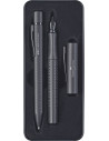 FC201626,Set cadou Faber-Castell Stilou + Pix grip 2011, All black