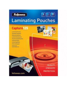 FOLIE A4 125 MICRONI 100/TOP FELLOWES,FE5307407 2