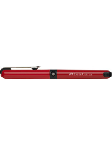 FC149877,Stilou scolar Vario Faber-Castell, Rosu