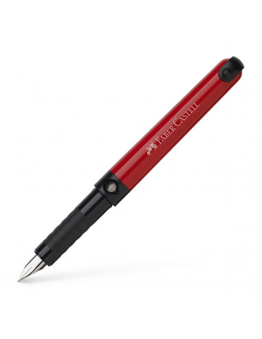 FC149877,Stilou scolar Vario Faber-Castell, Rosu