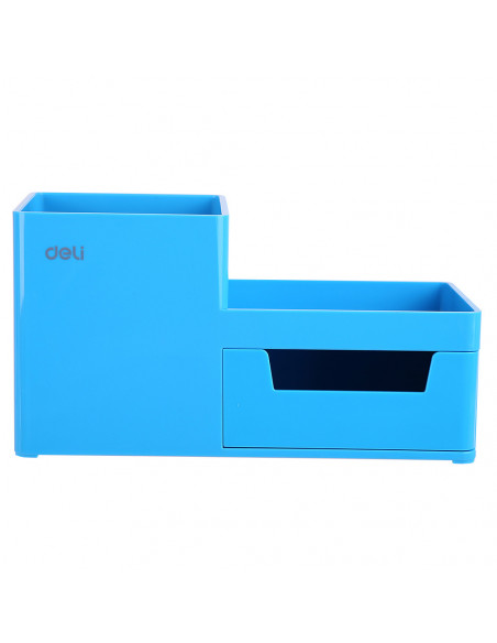 SUPORT BIROU 3 COMPART+SERTAR BLEU DELI,DLEZ25130