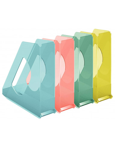 SUPORT DOCUMENTE PLASTIC ALBASTRU COLOUR'ICE ESSELTE,ES626279