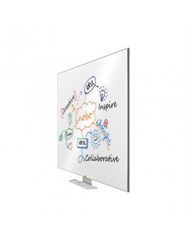 WHITEBOARD MAGNETIC OTEL EMAILAT 90*120 CM RAMA AL PRESTIGE