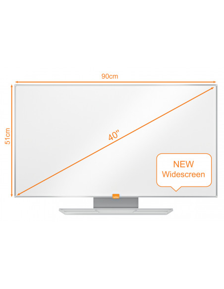 WHITEBOARD MAGNETIC OTEL EMAILAT WIDESCREEN 40" PRESTIGE
