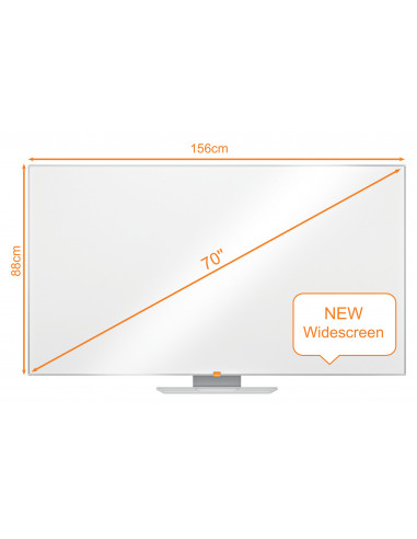 WHITEBOARD MAGNETIC OTEL EMAILAT WIDESCREEN 70" PRESTIGE
