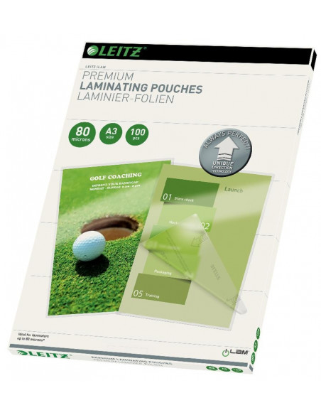 FOLIE A3 175 MICRONI 100/TOP UDT LEITZ,LZ74900000