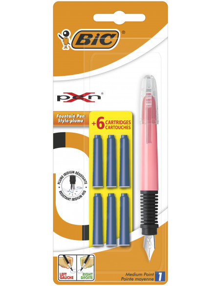STILOU XPEN STANDARD + 6 CARTUSE BLISTER BIC,863088