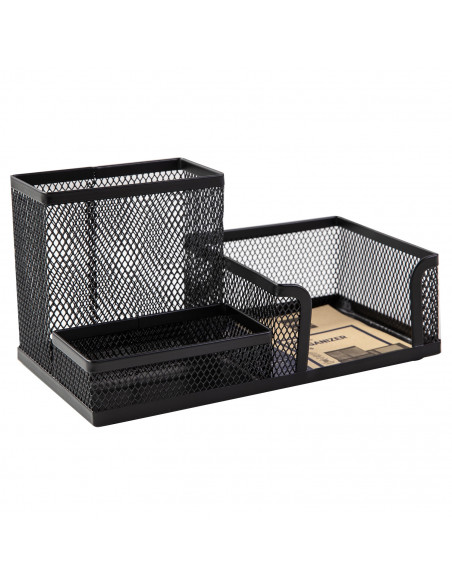 SUPORT BIROU 3 COMPARTIMENTE MESH DELI,DLE9175