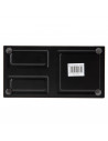 SUPORT BIROU 3 COMPARTIMENTE MESH DELI,DLE9175