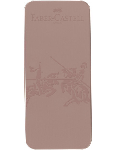 FC201525,SET CADOU STILOU + PIX GRIP 2011 ROSE CUPRU FABER-CASTELL