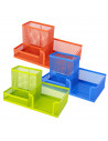 SUPORT BIROU 3 COMPARTIMENTE MESH COLOR DELI,DLE9154
